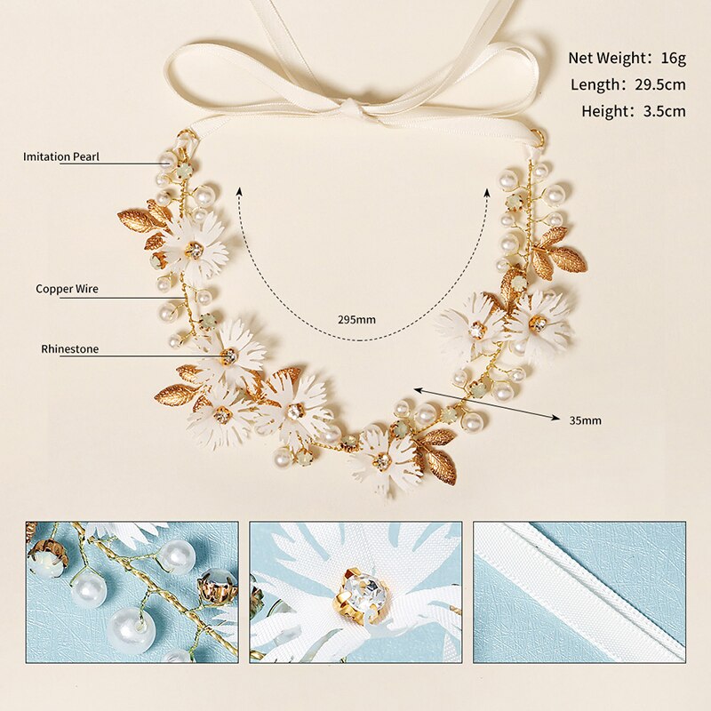 Flora Pearl Headband